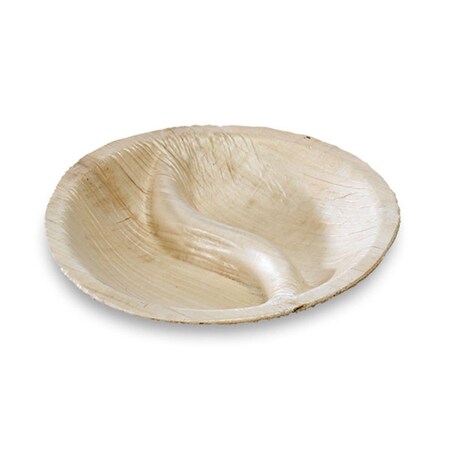 Omg Palmying Yin Yang Shaped Palm Leaf Dish OM3121500